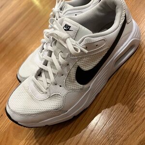 Nike Air Max White with Black Accents